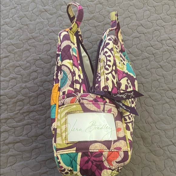 Vera Bradley Plum Crazy insulated lunch or bottle bag - Picture 2 of 8